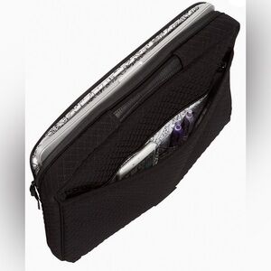 Vera Bradley Quilted Black Laptop Organizer. SOLD